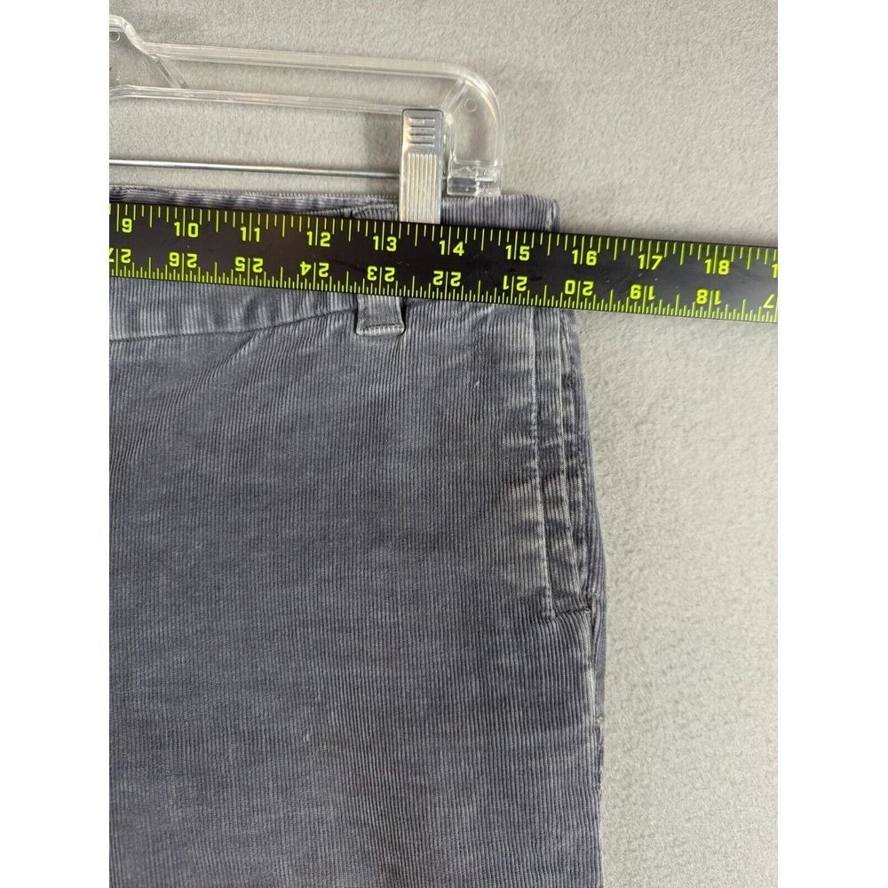 J. Crew Favorite Fit Jeans Womens Sz 4 Corduroy Gray Wide Leg Flared Stretch Y2K - Picture 8 of 14